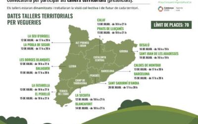 Obertes les inscripcions als tallers territorials de l’Agenda Rural de Catalunya