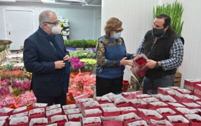 Mercabarna-flor preveu que es vendran prop d’uns 4,2 milions de roses per Sant Jordi