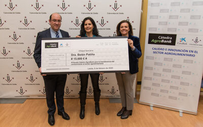 Un projecte sobre el biocontrol de floridures en vinya ecològica, premiat per la Càtedra AgroBank de la UdL